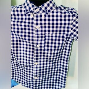 Kids 4T Carter’s Shirt - Blue and White